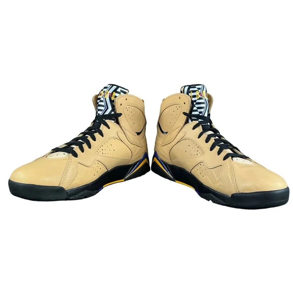 Air Jordan 7 Retro SE Vachetta Tan Afrobeats Shoes DZ4729-200 Men's Size 11